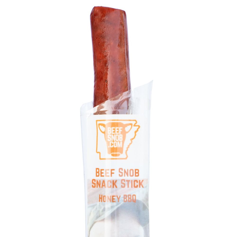Beef Snob Snack Sticks — Honey BBQ (Box of 20)